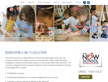 Tablet Screenshot of newe3school.org